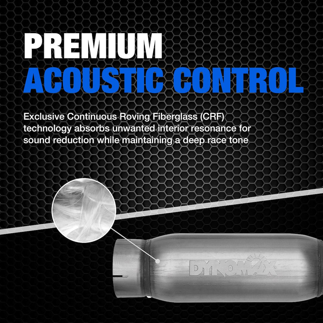 Product of Dynomax 24217 Race Series Bullet Steel Exhaust Muffler