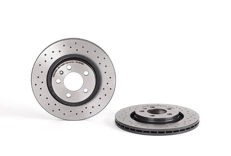 Product of Brembo 0970121XC02 Xtra Vented Cross Drilled 1 Piece Brake Rotor