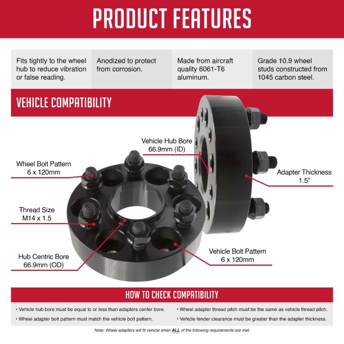 Coyote Wheel Accessories 6120-6120h-C Wheel Adapter||6_1_6120-6120h-C_2_Product_Features_1_1.Jpg||87||rev61206120hc||1722027