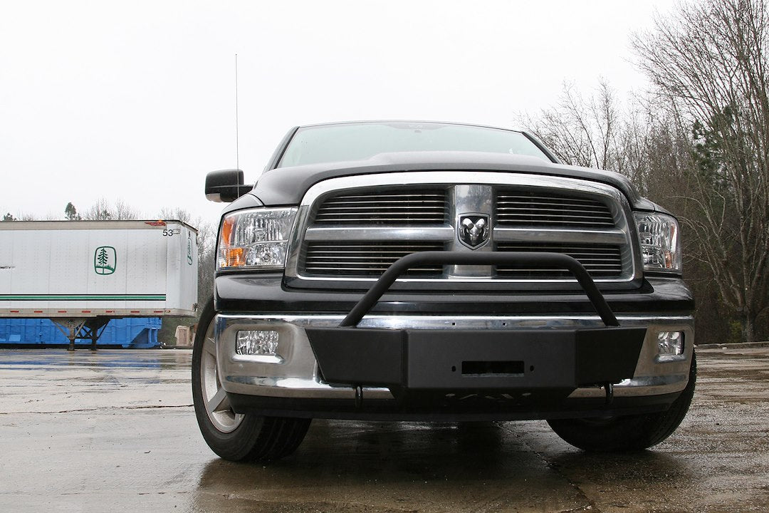 Product of Fab Fours DR10-N2450-1 Fixed Front Bumper Mount Winch Mount for Up To 12000 Pound Small Frame Winch