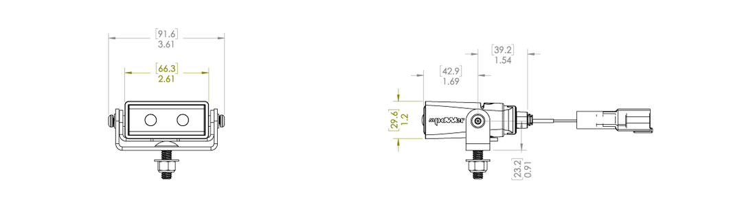 Product of mPower RTL-EMPR10033-WW Driving/ Fog Light