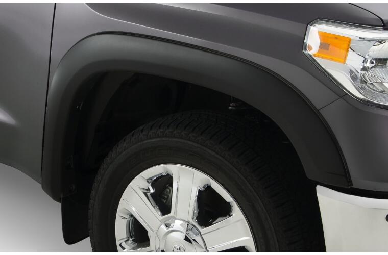 Product of Bushwacker 30917-02 Non-Exposed Fasteners Black Fender Flare - Set Of 4