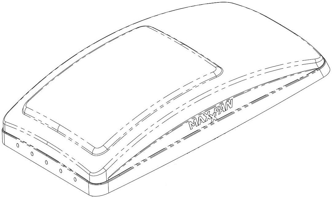 Product of Maxxair Ventilation Solutions 05-30520 Roof Vent Lid