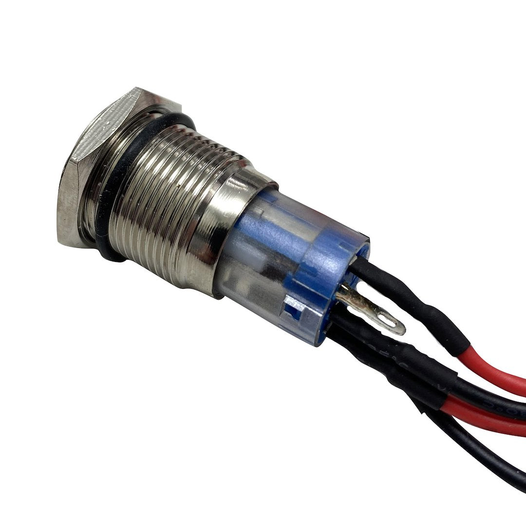 Race Sport Lighting Rs-2p16mm-Ledw Push Button Switch||||87||rsl2p16mmledw||1916684
