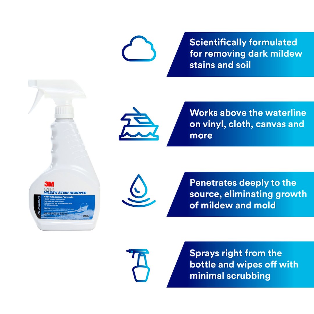 Product of 3m 09067 Mildew Stain Remover