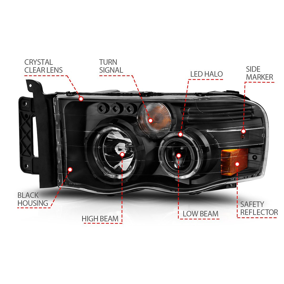 Anzo Usa 111490 Headlight Assembly||111490_V4.Jpg||88||a1r111490||1540248
