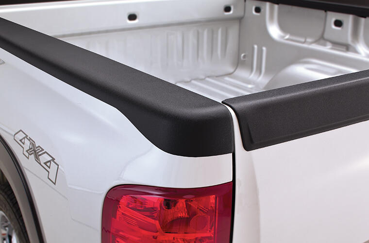 Product of Bushwacker 48504 Black Matte Textured Inside And Top Of Rail Bed Side Rail Protector