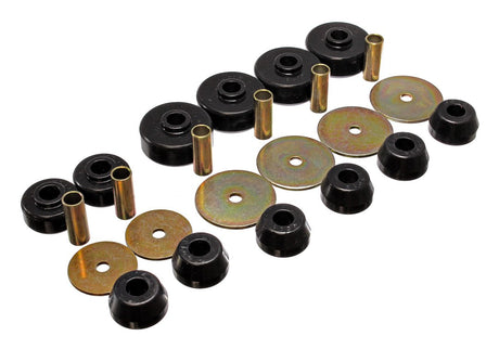Product of Energy Suspension 8.4101G Black Polyurethane Body Mount Bushings