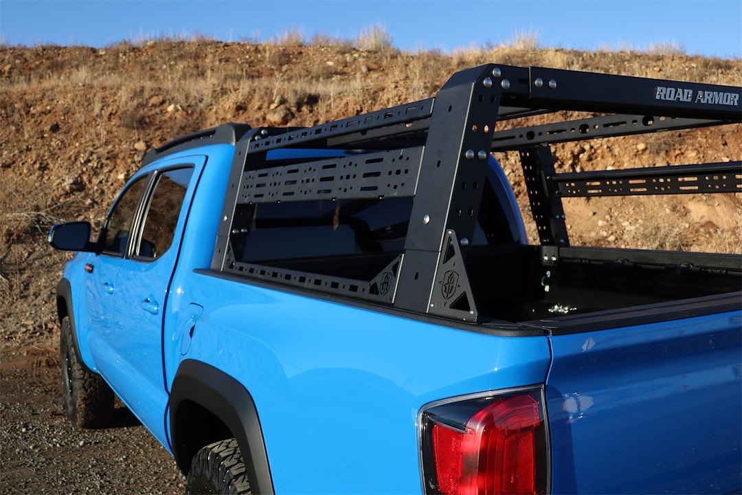 Product of Road Armor 520BRS52B-OVLD 800 Pound Static/ 425 Dynamic Pound Yes Steel Ladder Rack