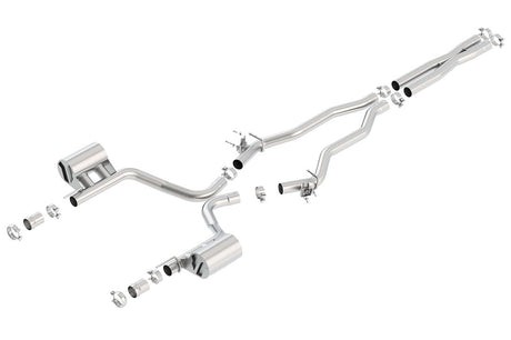Product of Borla 140675 ATAK ® Series Cat Back System Dual Exhaust System Kit