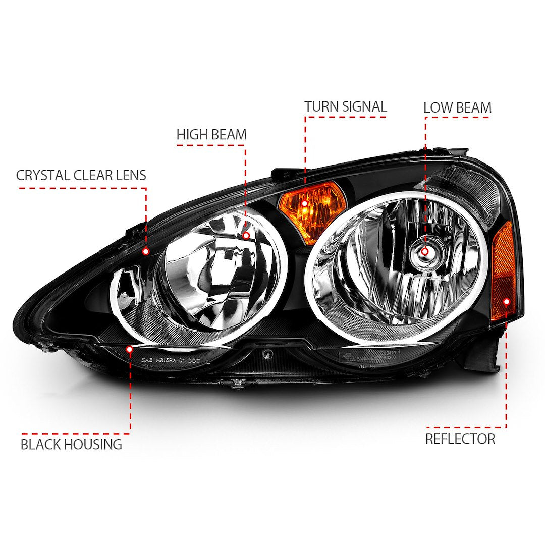 Product of Anzo Usa 121209 Headlight Assembly