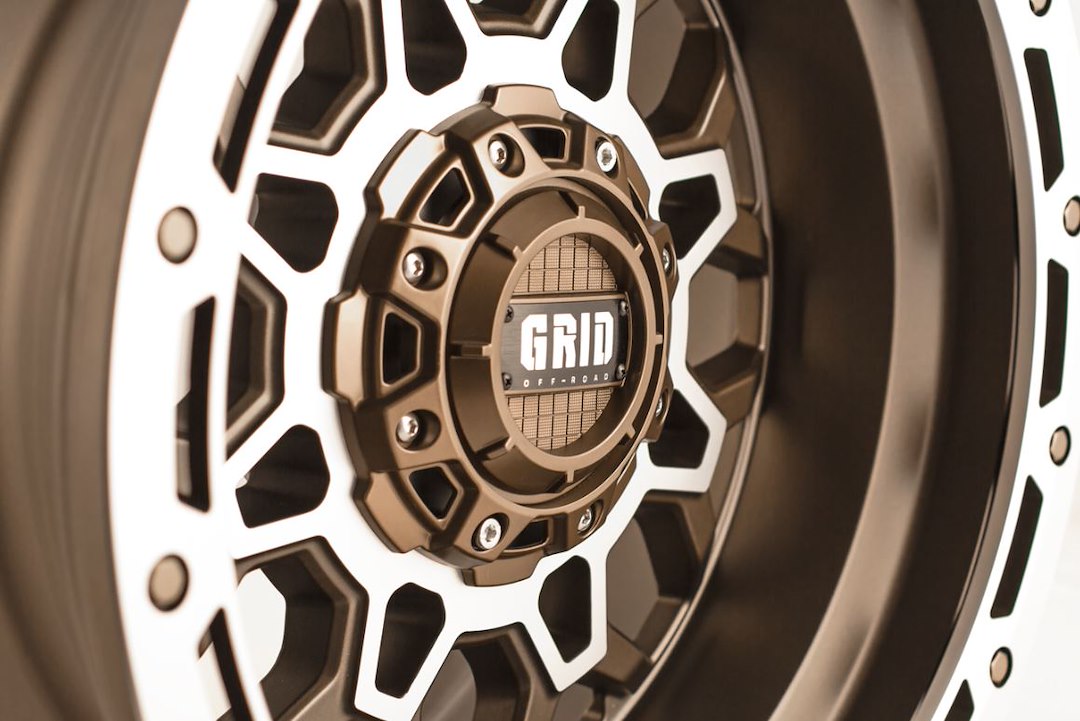 Product of Grid Wheels 20x10 Bronze With Natural Accents Wheel - Not Applicable Bolt Pattern