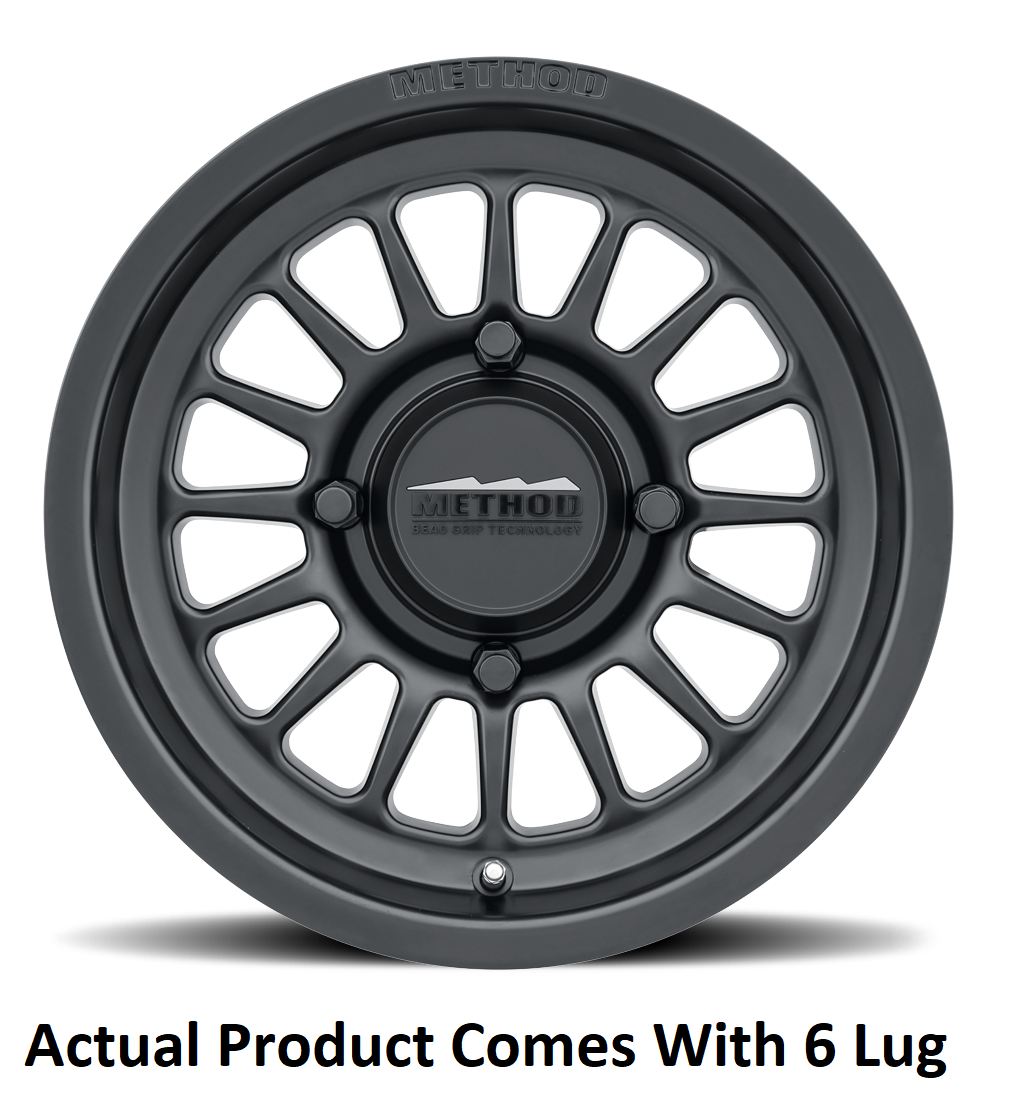 Product of Method Race Wheels 15x7 Black Wheel - Not Applicable Bolt Pattern