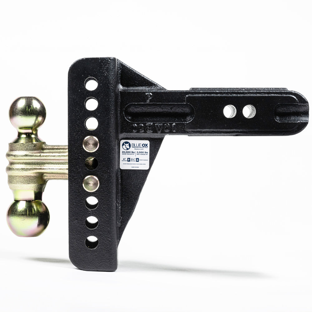 Product of Blue Ox BXH20261 Receiver Trailer Hitch Ball Mount