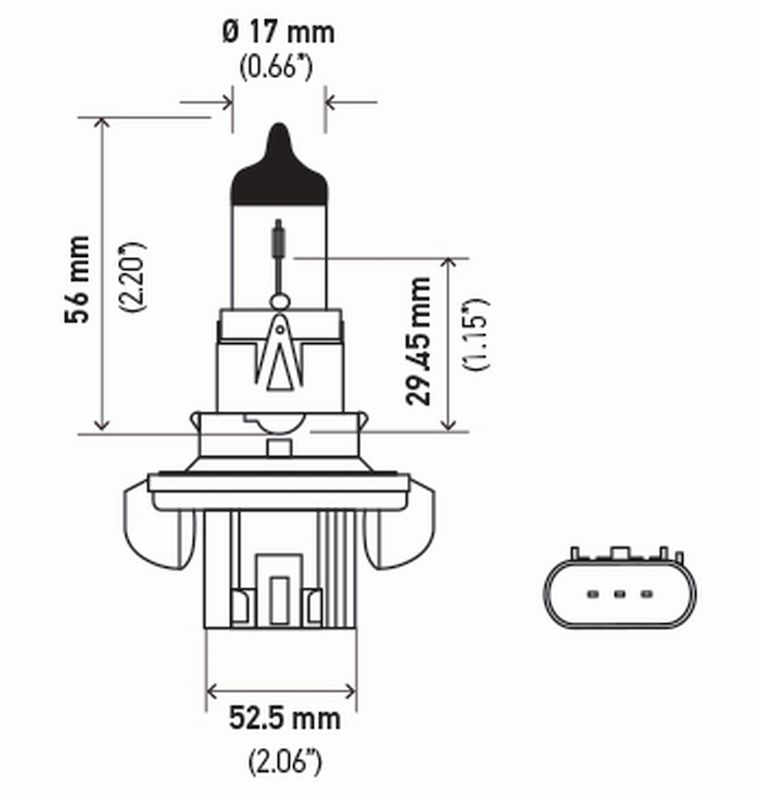Hella H13sb Headlight Bulb||h13sb_1.Jpg||86||h57h13sb||2215972