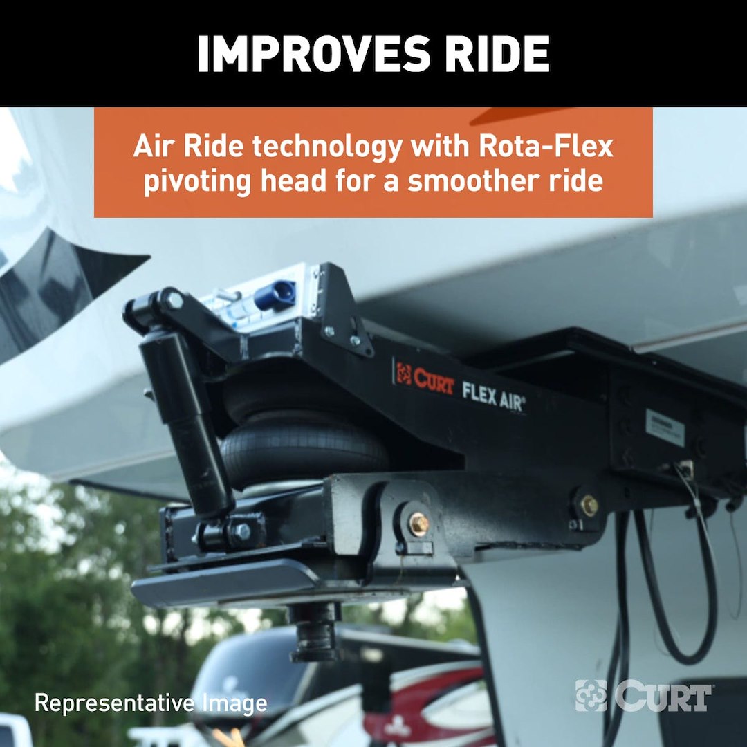 Product of Lippert Components 328492 L05 Air-Ride King Pin 18000 Pound Fifth Wheel Trailer Hitch Pin Box