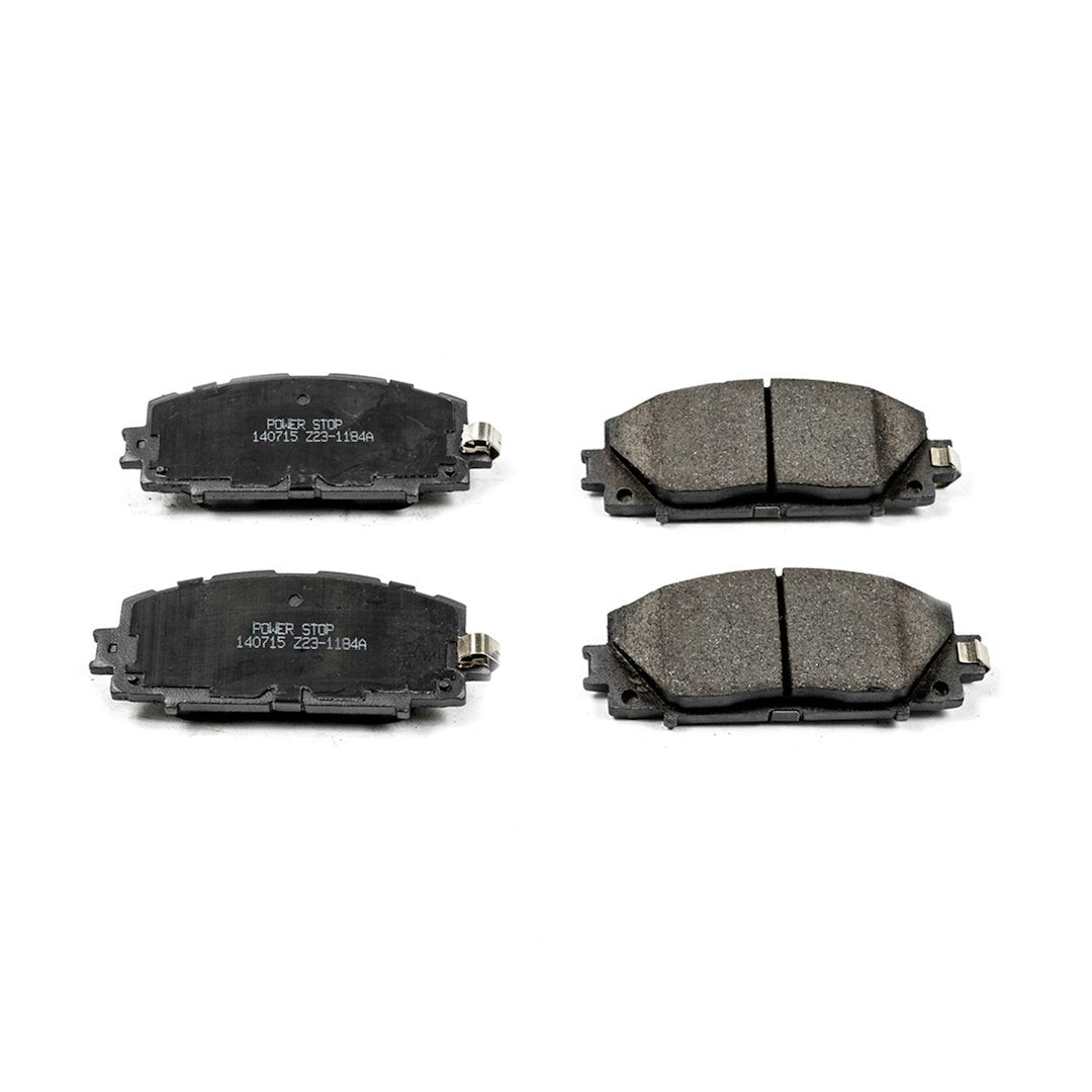 Product of Power Stop 16-1184A Performance Brake Pad - Set Of 4