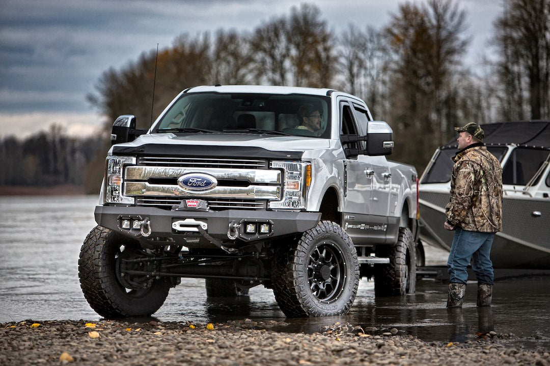 Product of Warn 100918 Ascent Steel Textured Powder Coated Bumper