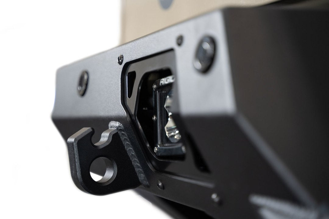 Product of Addictive Desert Designs R120081090103 Stealth Fighter Steel Powder Coated Bumper