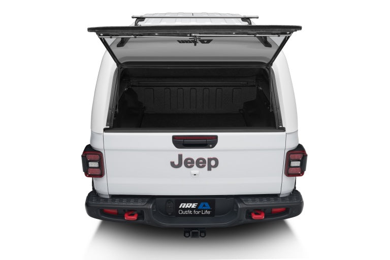 Product of ARE Truck Caps JPGLADCXCLOTR Textured Black Fiberglass 1-Piece Truck Cap