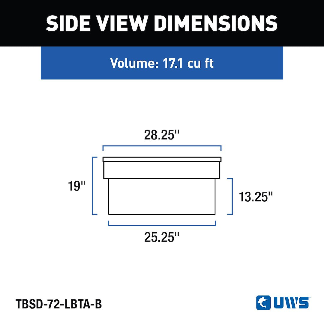 Uws Tbsd-72-Lbta-B Tool Box||tbsd-72-Lbta-B_3008x1990_Cb.Jpg||91||u22tbsd72lbtb||1758423