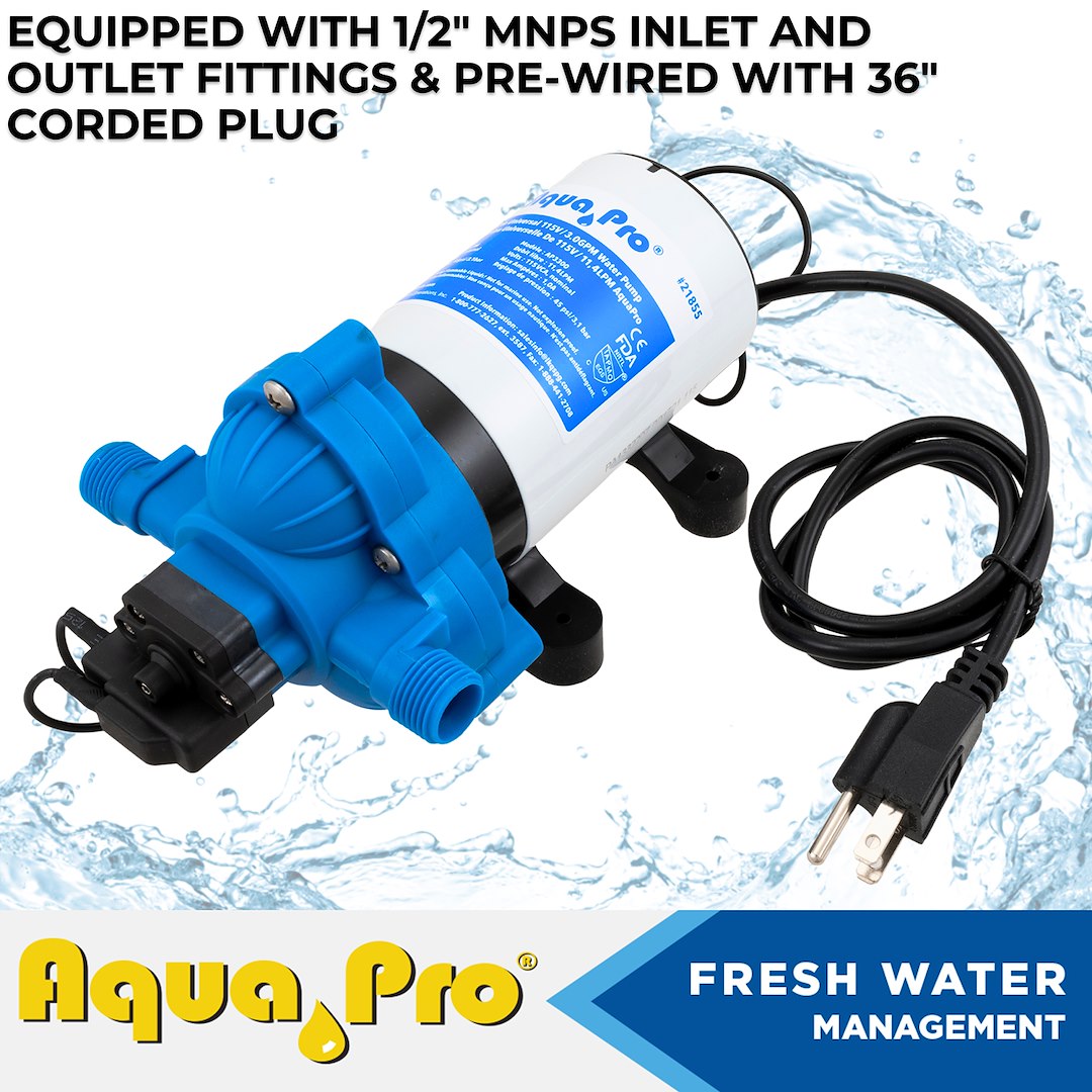Aqua Pro 21855 Fresh Water Pump||aqp_21855_Fresh Water Pump_B2c_5.Jpg||89||aqp21855||892505