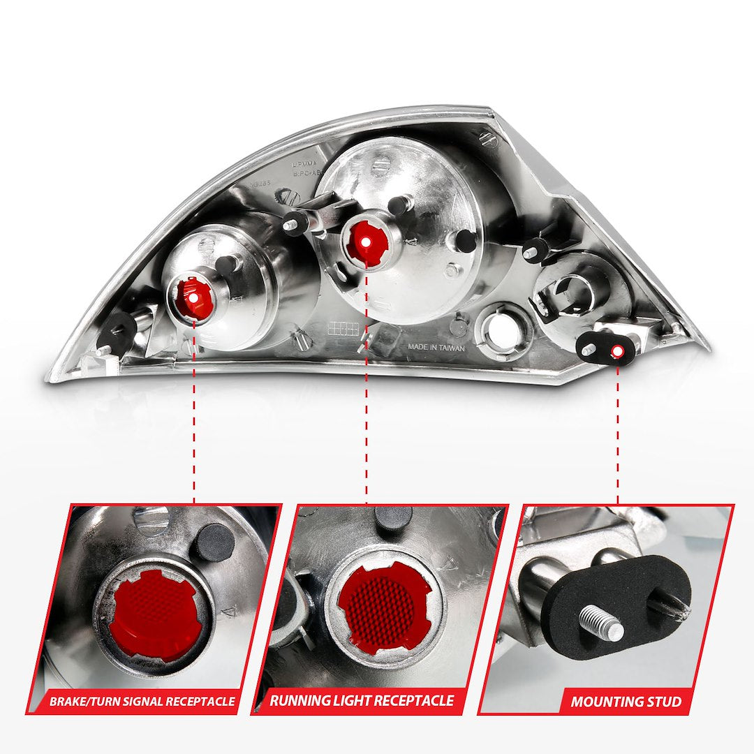 Anzo Usa 221081 Tail Light Assembly||||88||a1r221081||2002036