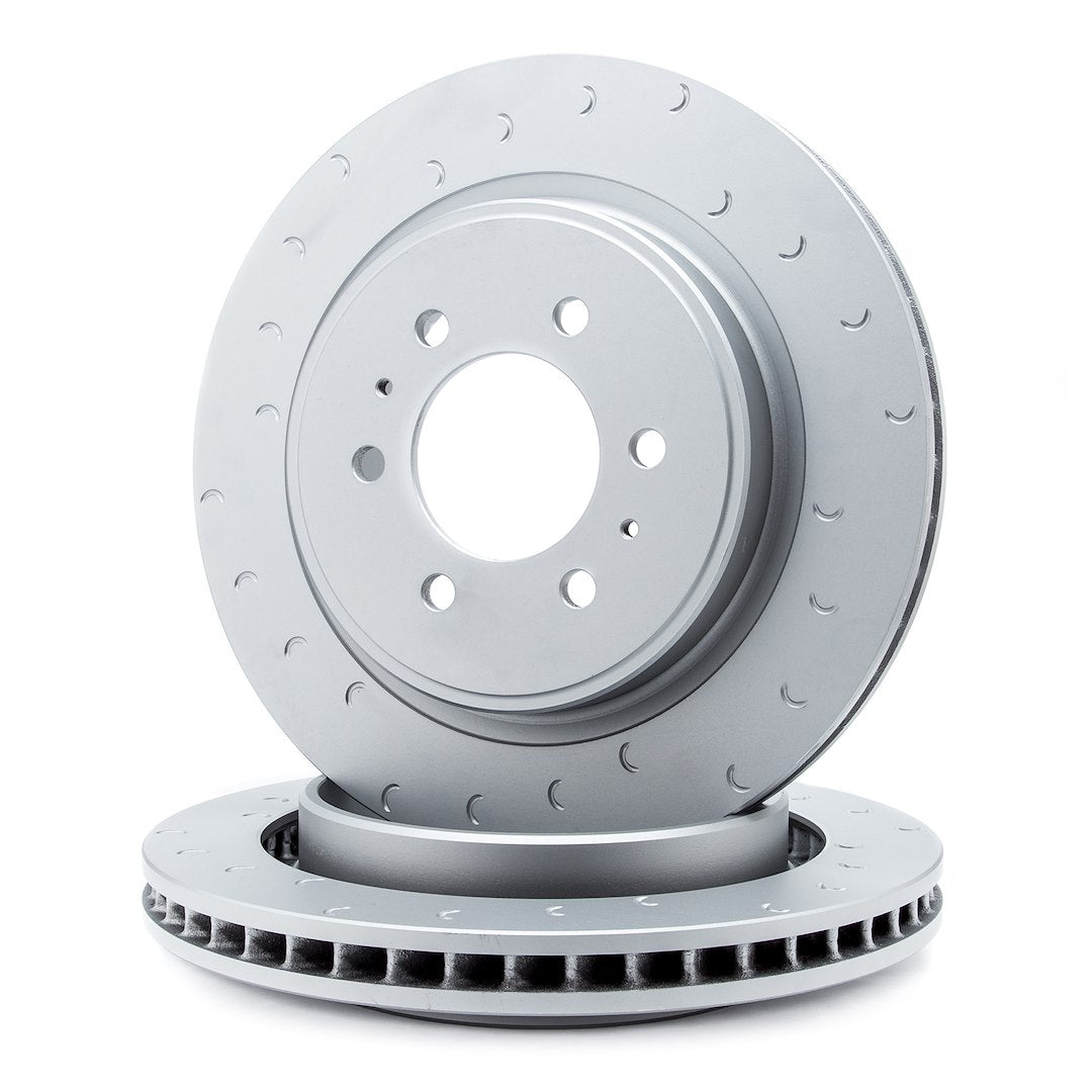 Product of Alcon Brake DKR3430X987C Vented And Slotted 1-Piece Brake Rotor