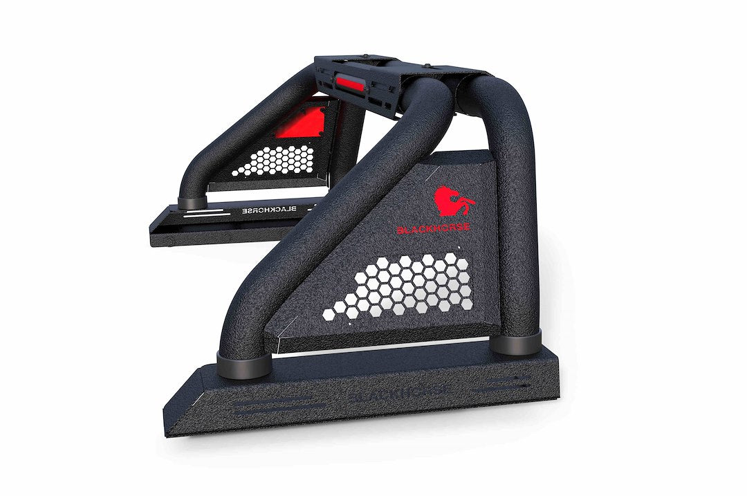 Product of Black Horse Offroad RB09MT Tubular Powder Coated Steel Truck Bed Bar