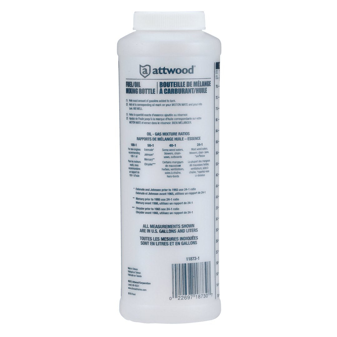 Attwood Marine 11873-1 Fuel/Oil Mixing Bottle||11873-1_05.Jpeg||90||a7j118731||978162