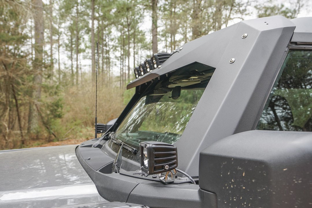 Product of Fab Fours VC5200-1 Steel Yes Windshield Frame Cover