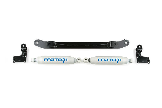 Product of Fabtech Motorsports FTS21044BK Dual Twin Tube Steering Stabilizer