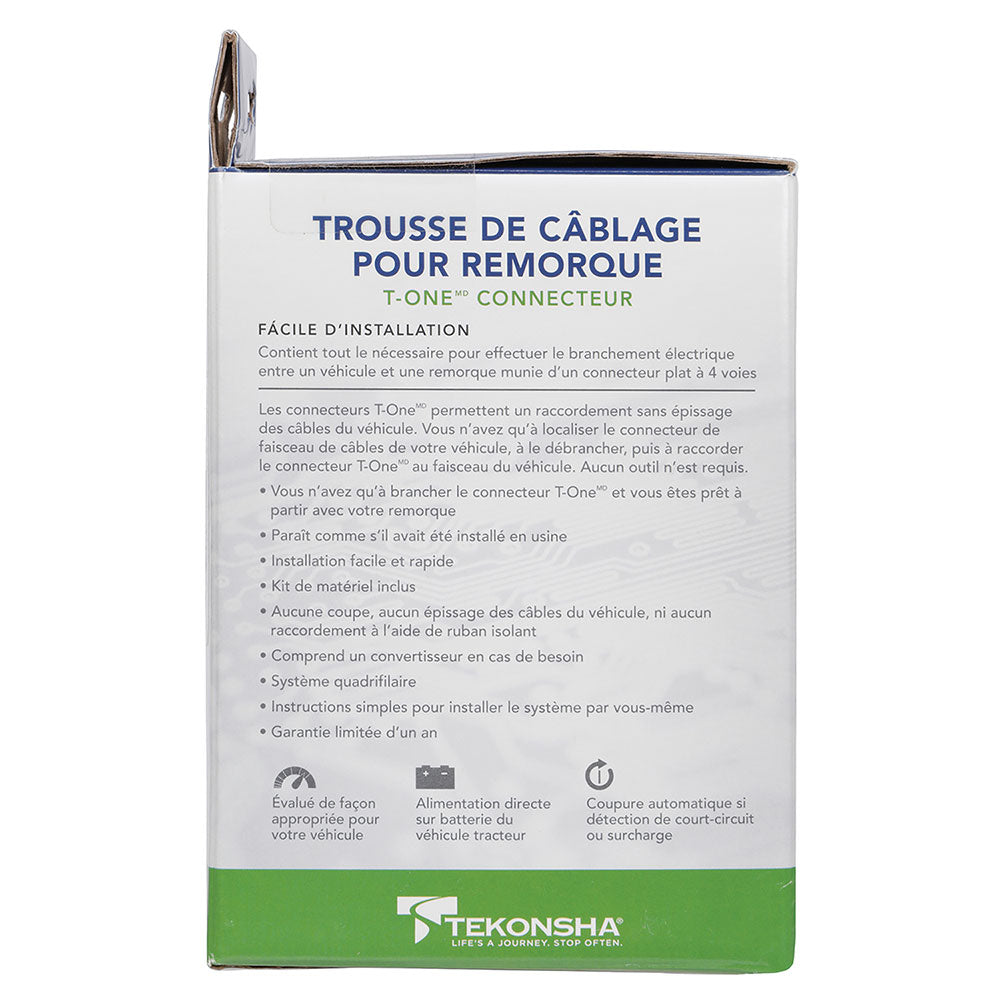 Product of Tekonsha 118776 Vehicle End 4 Flat Trailer Wiring Connector