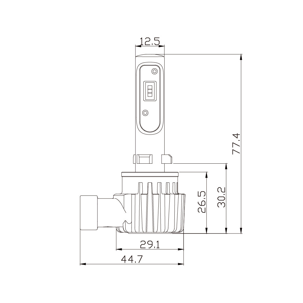 Product of Arc Lighting 21801 Driving/ Fog Light Bulb - Led