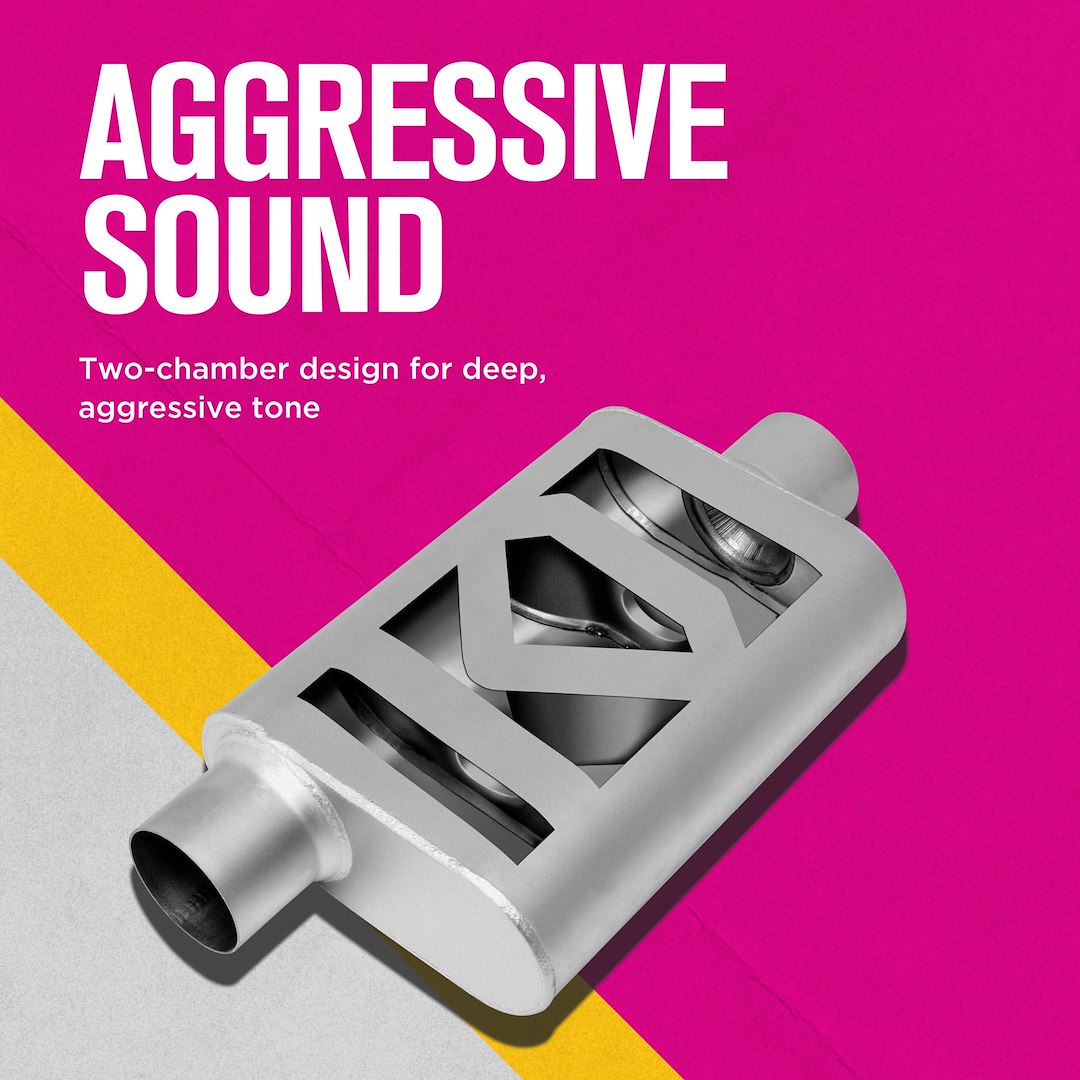 Product of Dynomax 17659 Thrush Welded Steel Exhaust Muffler