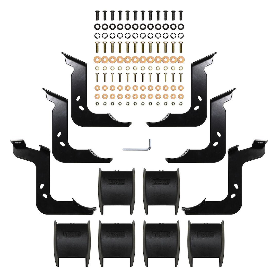 Product of Westin Automotive 21-24225 PRO TRAXX ® Nerf Bar With Surface Steps