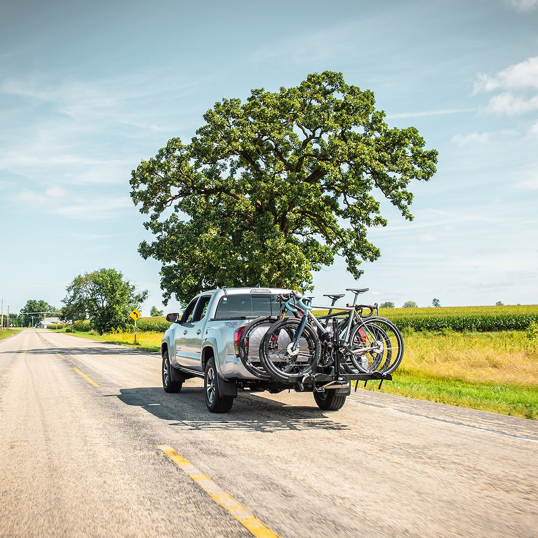 Product of Saris 4414B 4 Bikes Bike Tire Clamp Bike Rack - Receiver Hitch Mount No