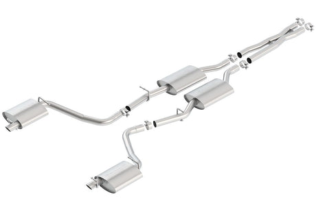 Product of Borla 140649 S-Type Cat Back System Dual Exhaust System Kit