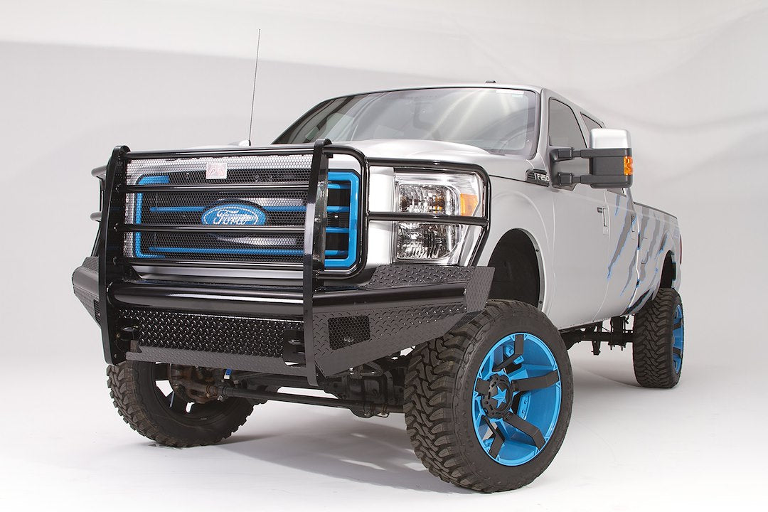 Product of Fab Fours FS11-S2560-1 Black Steel Steel Gloss Powder Coated Bumper