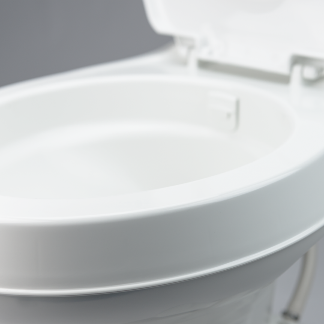 Product of Dometic 302300071 Permanent Full Bowl Flush Toilet , 18-1/4 Inch