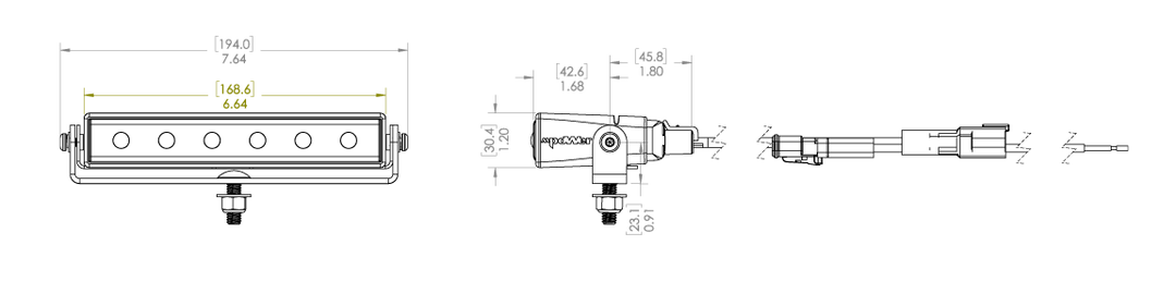 Product of mPower EMPR20040-WW Driving/ Fog Light
