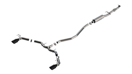 Product of Borla 140922BC S-Type Cat Back System Single Exhaust System Kit