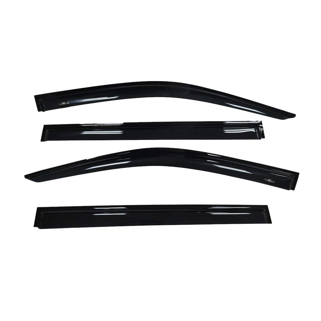 Product of TrailFX 4427H TFX 4-PC Window Vents Outside Channel Rainguard