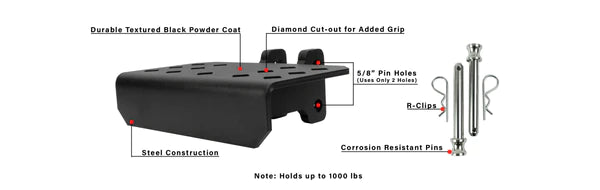 Bulletproof Hitches Step Truck Step||||89||bphstep||2008411