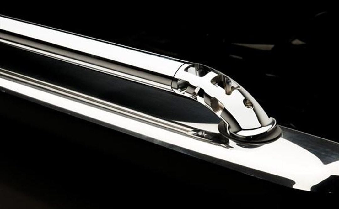 Product of Putco 69857GM Silver Polished Round Tube Bed Side Rail