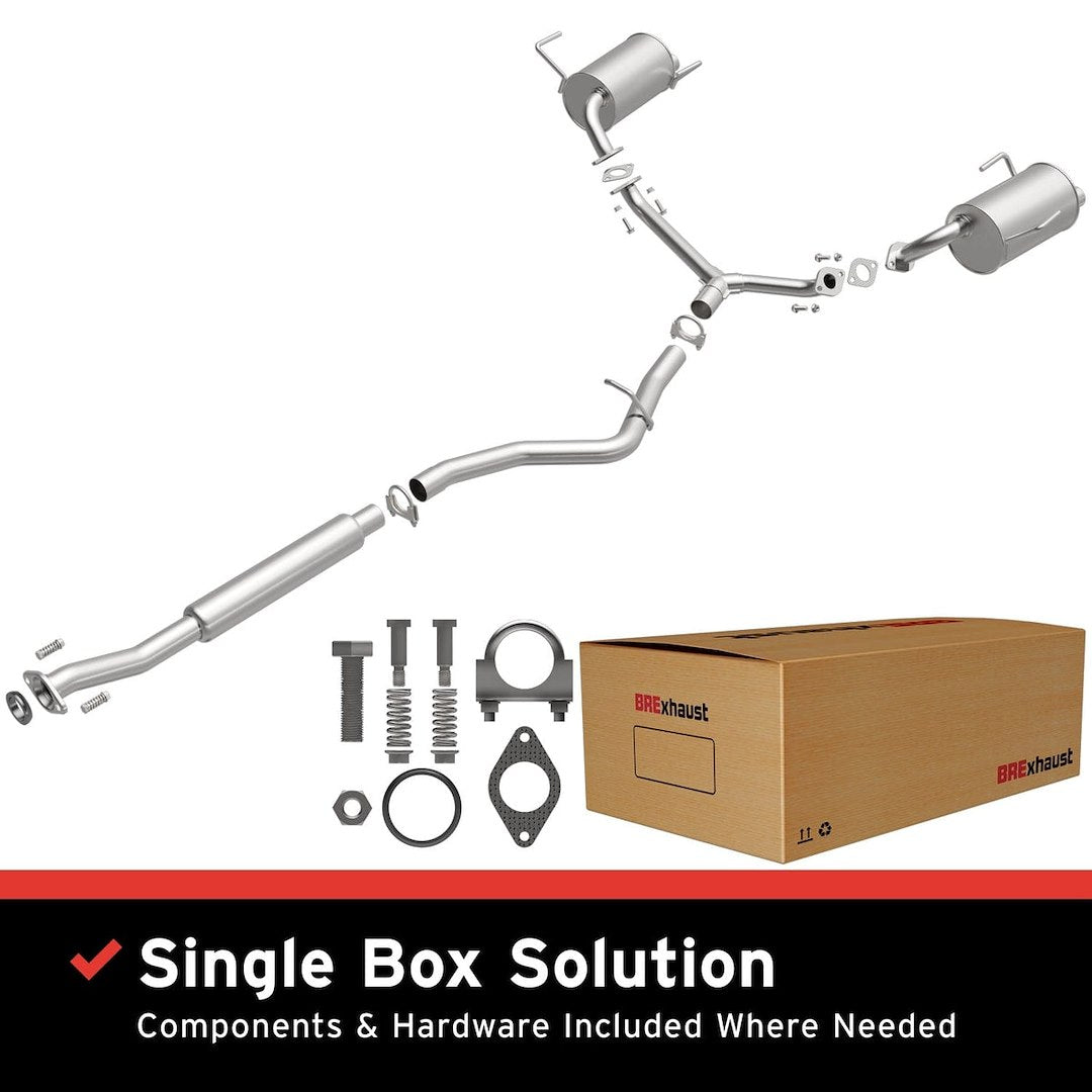 Product of BRE Exhaust 106-0133 Direct-Fit Exhaust Series Cat-Back System Exhaust System Kit