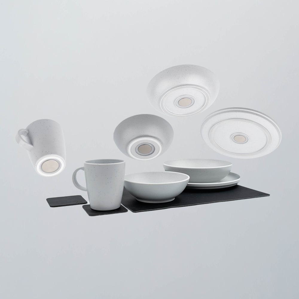 Silwy Magnetic Sybr-Kgs-11-W Dish Set||sybr-Kgs-11-W.Jpg||85||swyybrkgs11w||1745472