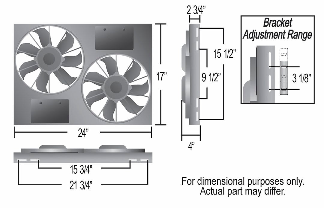 Product of Derale 16833 Cooling Fan