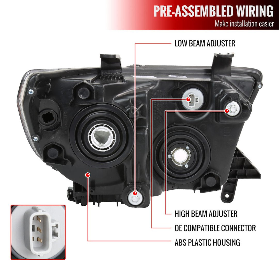 Spec-D Tuning 2lhp-Tun07jm-G3-Go Headlight Assembly||2lhp-Tun07jm-G3-Go_6.Jpg||91||sdtptun7jg3go||1502141