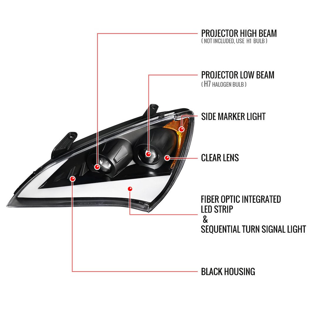 Spec-D Tuning 2lhp-Gens210jm-Oz Headlight Assembly||2lhp-Gens210jm-Oz_7.Jpg||92||sdtens210jmoz||1563719